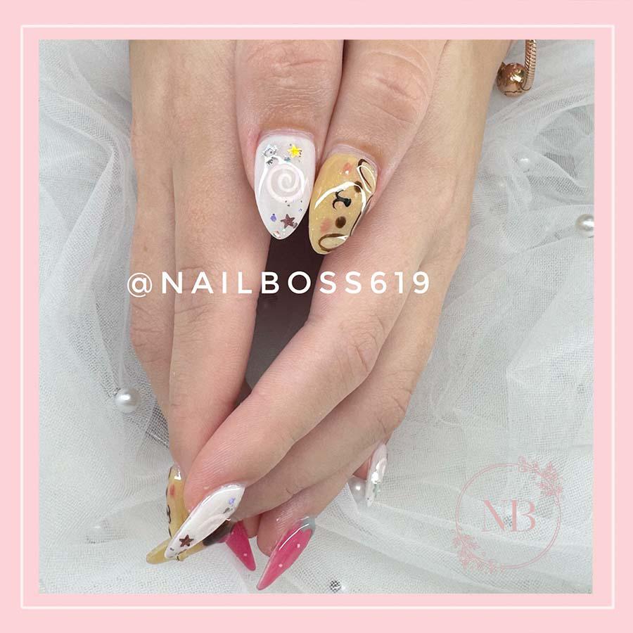 Minimalist nail design